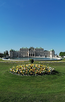 parks in wien, belvedere, schlosspark, alpengarten