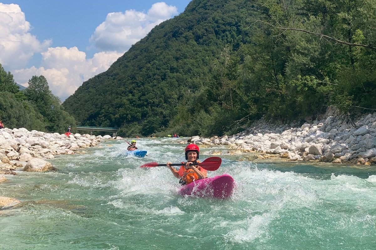 Wildwasser-Kajakkurs im Soca-Tal: So war unser erstes Mal