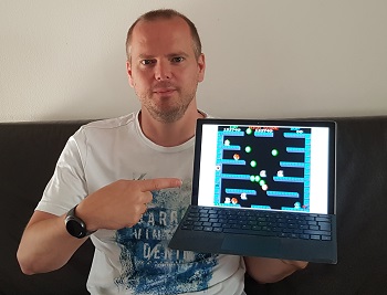 mein erstes videospiel, kultgames, bubble bobble, pc, laptop