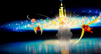 mond, fei fei, abenteuer, animation, reise, animationsfilm, fei fei