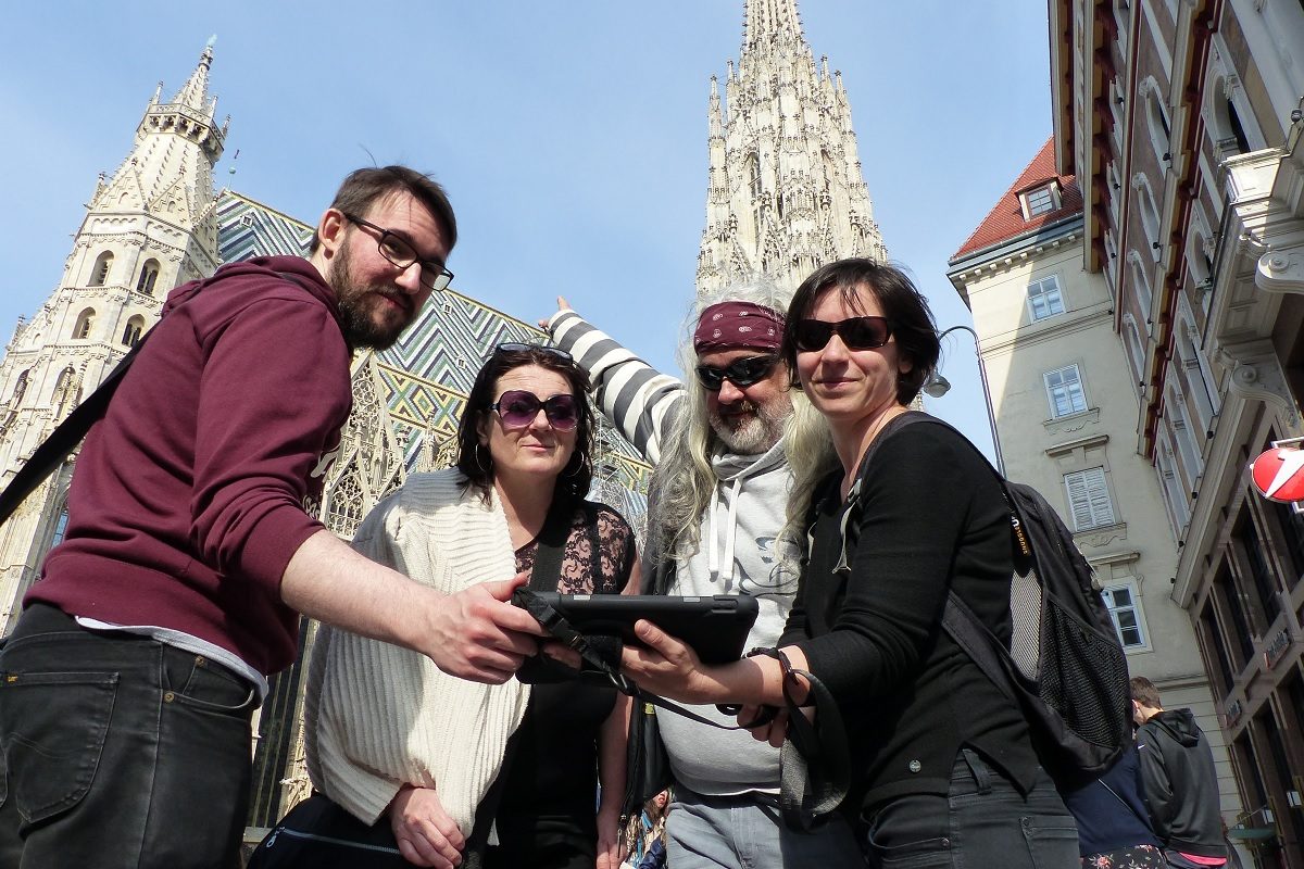 Gewinnt Augmented-Reality-Rätselrally durch Wiens Innenstadt