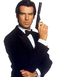 pierce brosnan, bond, 007, geheimagent, unnützes wissen, buch,