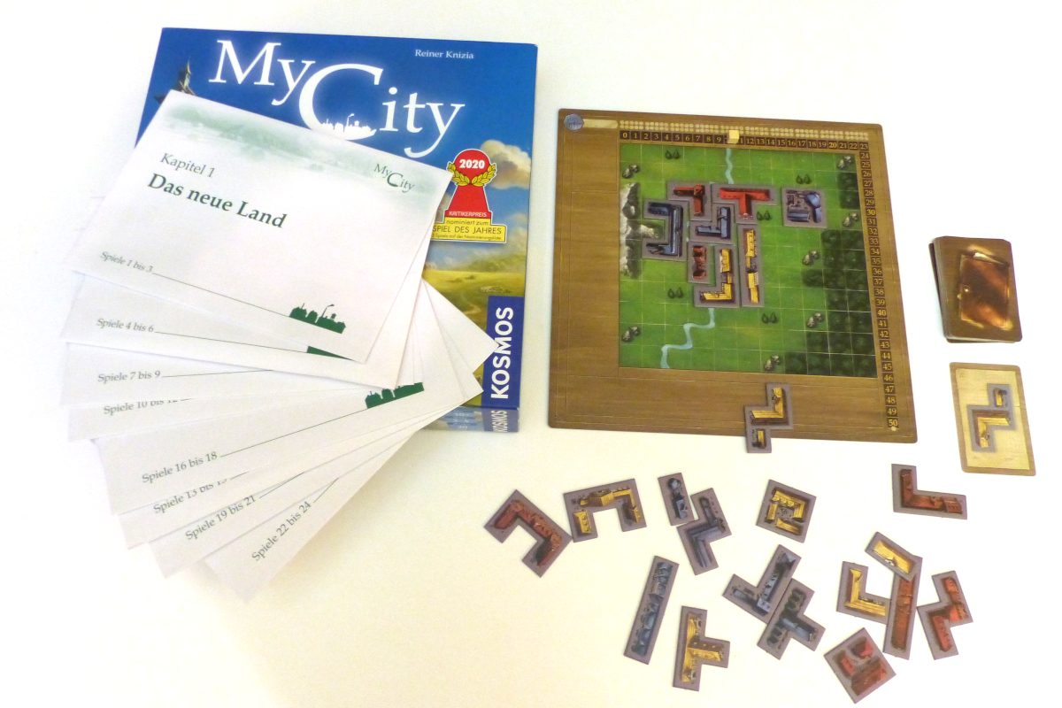 My City Brettspiel-Test: Stadtbau-Tetris für viele Tage Spaß