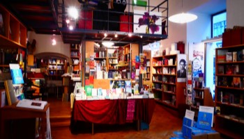 Buchhandlungen Wien, Leporello, Lesen, Literatur, Bücher