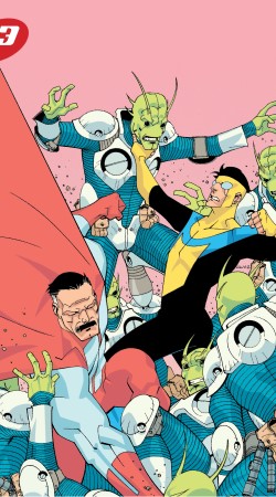 Invincible, Comic, Gewinnspiel, Superheld, Seite