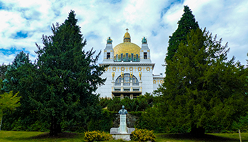 die schönsten kirchen in wien, steinhof, otto wagner, zum heiligen Leopold, Spital, Stadtwanderweg 4,