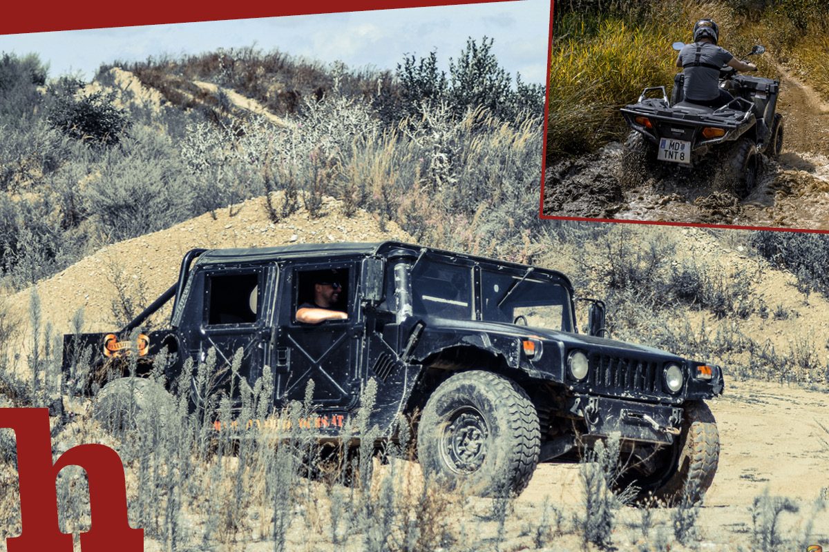 Gewinn Hummer-Fahrt oder Quad-Tour für 2 im Waldviertel