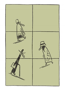 Comicstrip von Nicolas Mahler