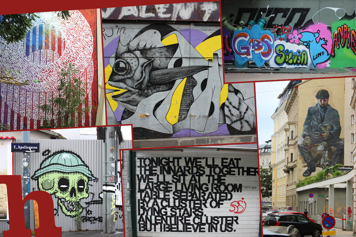 Graffiti Tour in Wien: Mural Walk vom Westbahnhof zum Karlsplatz