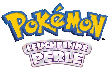 Schriftzug vom Videospiel Pokémon Leuchtende Perle