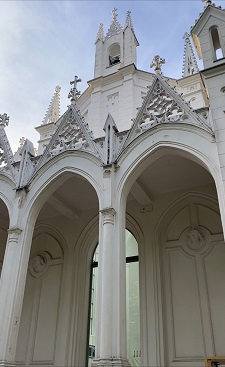 Die Sisi Kapelle in Wien, Eingang