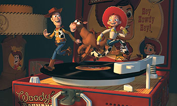 toy story 2, animationsfilm, Buddy, Buzz und Jessie