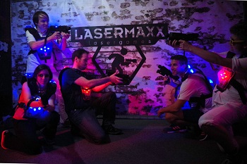 Lasertag-Team Helden der Freizeit