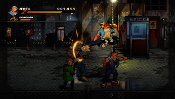 Streets of Rage, Axel, Stadt width=