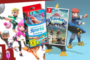 Nintendo Switch Sports und Pokémon Legenden Arceus gewinnen!