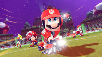 Mario Strikers Battle League, Switch, Mario