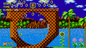Sonic the Hedgehog, Sonic Origins, Greenhill Zone, Jump'n'Run, Remaster