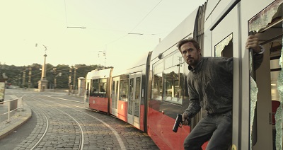 Ryan Gosling in der Prager Straßenbahn
