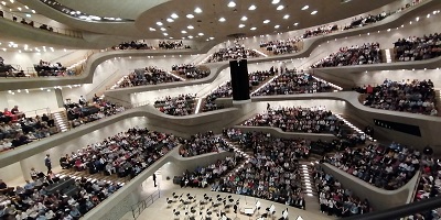 Großer Konzertsaal in der Elbphilharmonie