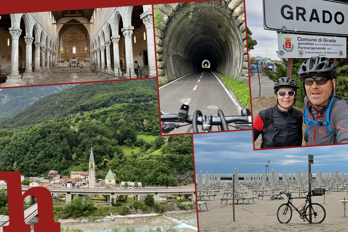 Alpe Adria Radweg von Villach nach Grado: In 3 Tagen ans Meer