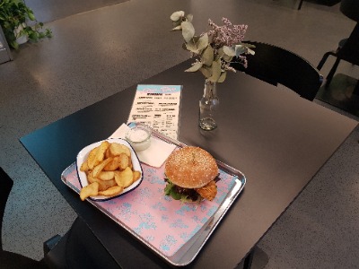 veganer Burger, Restaurant, Wien, vegan, Flip n Dip Burger