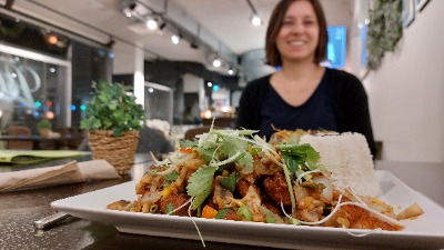 vegane Restaurants in Wien, Loving Hut,  gesund, Reis, Gemüse