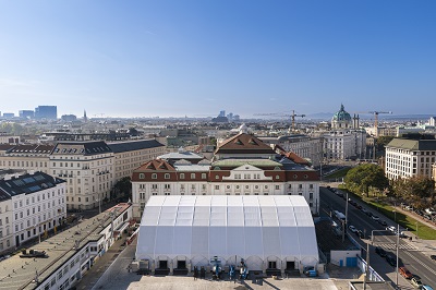 Tenniszelt am Heumarkt, Wiener Eislaufverein, Erste Bank Open