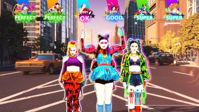 Choreografie während eines Liedes in Just Dance 2023.