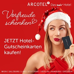 ARCOTEL Hotels Weihnachtsgutscheine