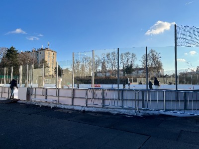 Der Eisring Süd ist vollkommen leer und ein Geheimtipp.