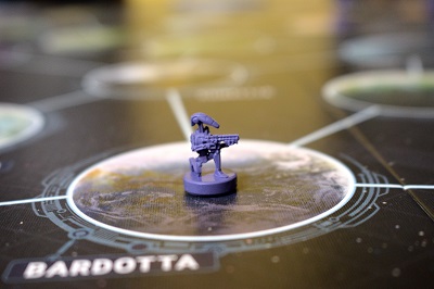 Kampfdruiden Spielfigur im Star Wars Clone Wars Brettspiel von Z-Man Games