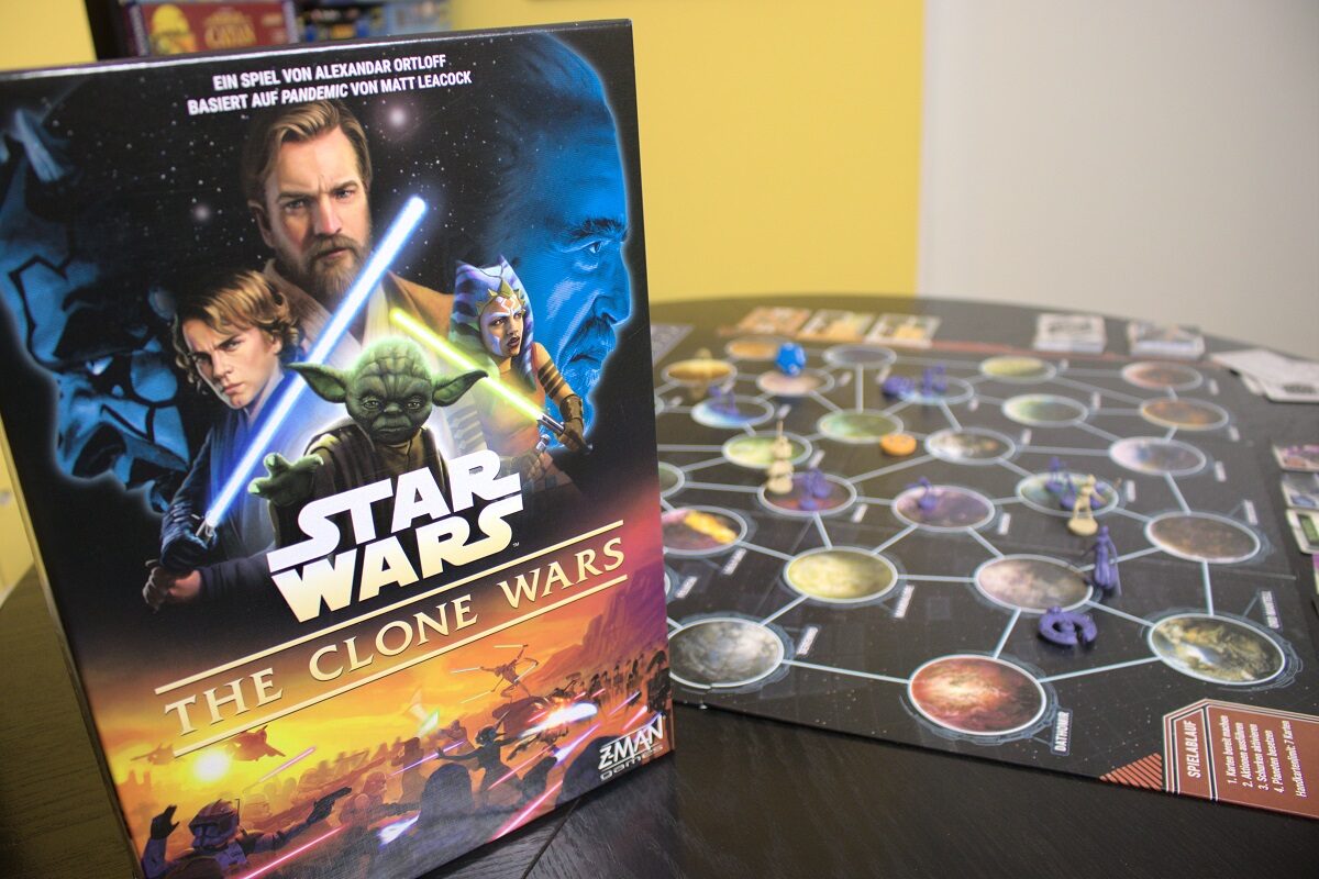 Star Wars Clone Wars Brettspiel: Test, Tipps und Video