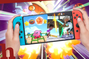 Gewinn Nintendo Switch mit Kirby und Switch Sports
