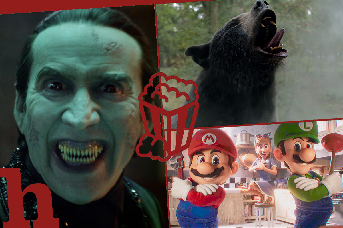 Kinostarts im April: Dracula, ein Bär auf Koks und Super Mario