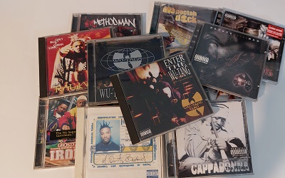 Wu-Tang Clan Cds, Enter the Wu-Tang, Wu Tang Forever, 8 Diagrams und Einzelalben von Method Man, Ol Dirty Bastard, Reakwon, Ghostface Killah, Cappadonna und Inspektah Deck