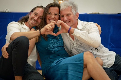 Drei Teacher beim Festival der Lebensfreude