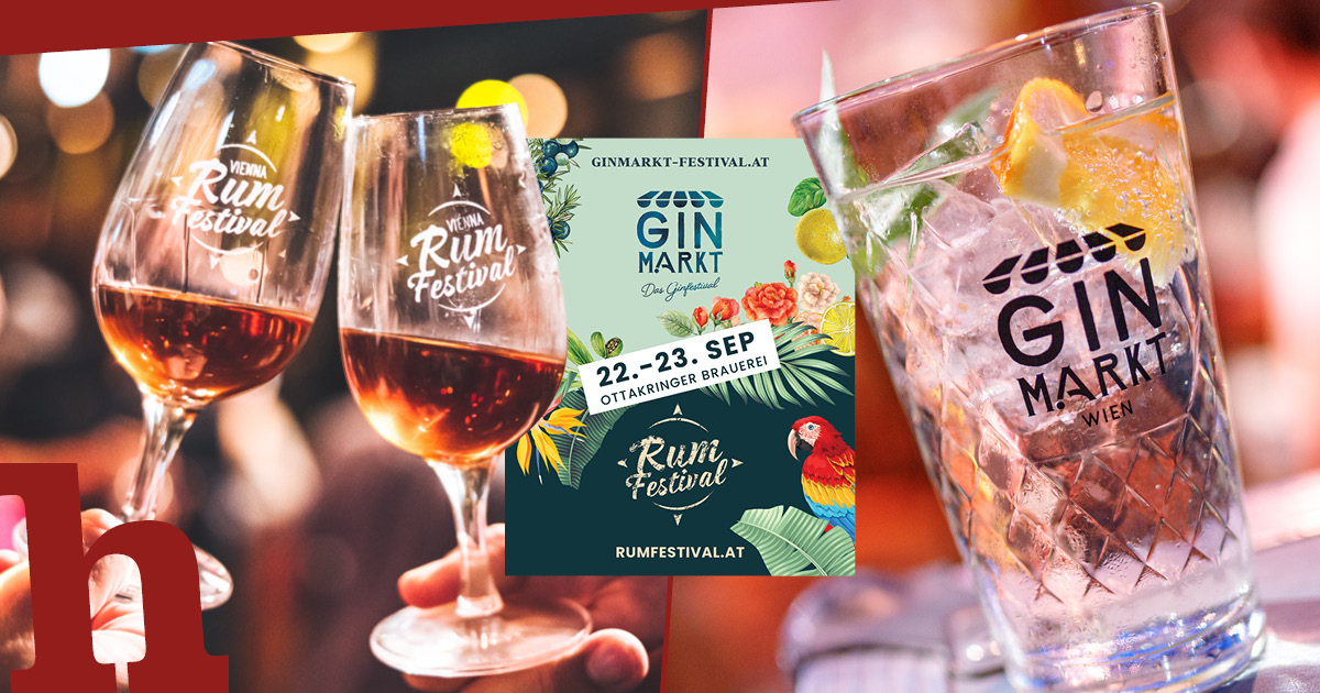 Vienna Rumfestival und Ginmarkt Gewinnt 2x2 Karten mit Flasche