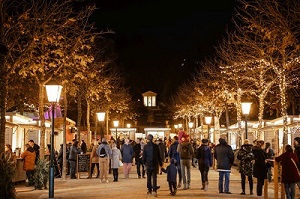 Advent im Park in Baden