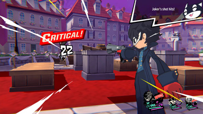 Joker aus Persona 5 zielt im neuen Spinoff mit der Waffe