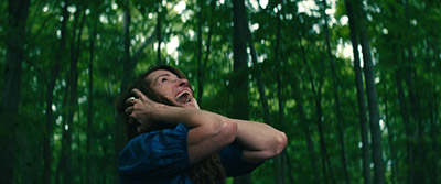 Julia Roberts als Amanda Sandford im Wald.