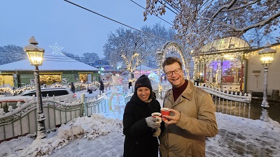 Weihnachtszauber im Böhmischen Prater im Hutschenbräu und im Park Hrabalek