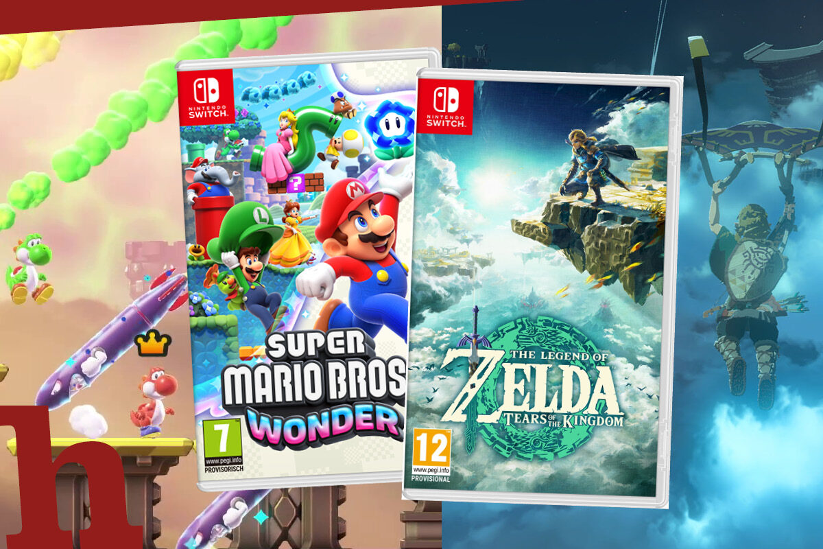 Super Mario Wonder und Zelda: Tears of the Kingdom gewinnen!
