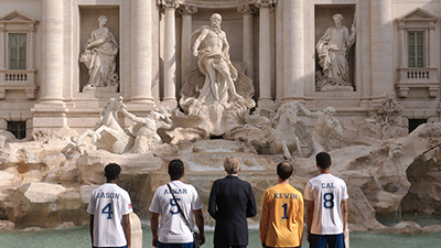 Trevi Brunnen in The Beautiful Game