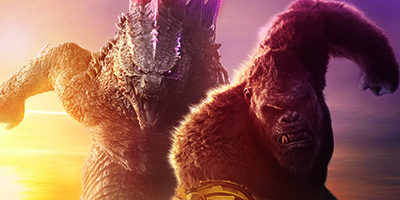 Godzilla und King Kong im Kampf gegen das Böse.
