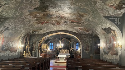 Rathauskapelle in Retz im Rokokostil