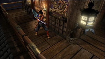 Ein Blick auf den Protagonisten von Onimusha aus der Iso-Perspektive