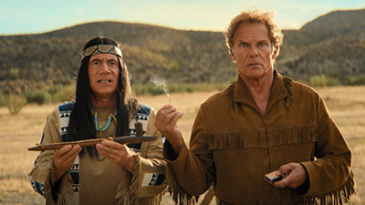 Michael Bully Herbig als Abahachi und Christian Tramitz als Ranger im Wilden Westen