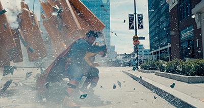 David Corenswet als Superman in SUPERMAN