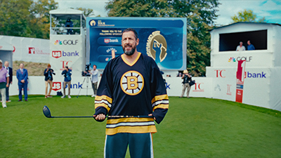 Adam Sandler in Happy Gilmore 2