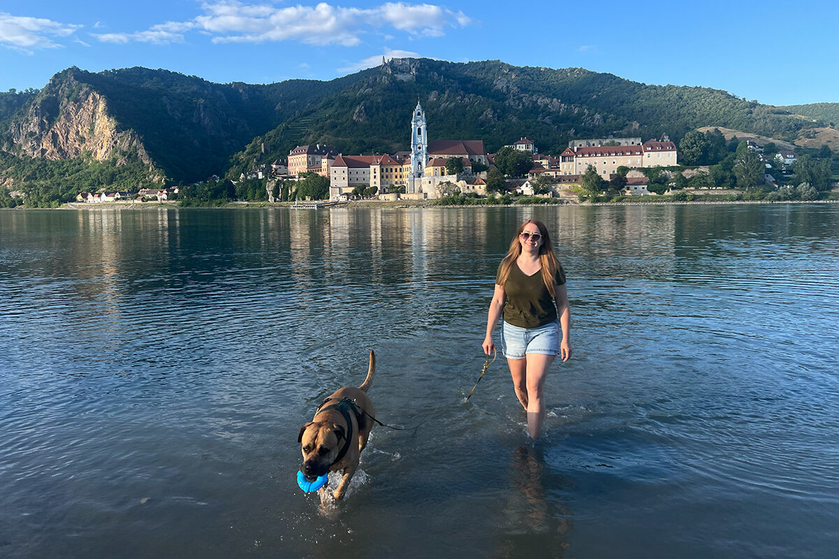 Donaustrand Rossatz: Hunde-Ausflüge mit Miriam & Capo